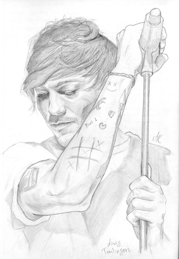 Louis Tomlinson Portrait Aleksandra Kosta